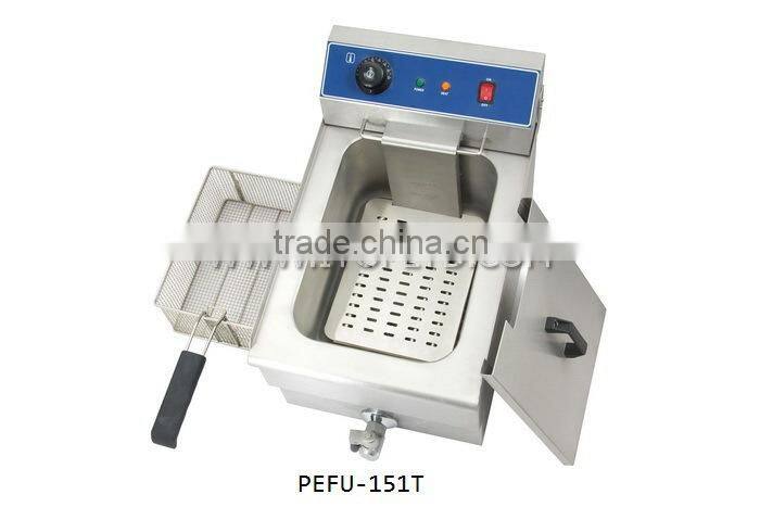 many high quality picture 15L electric fryer with valve