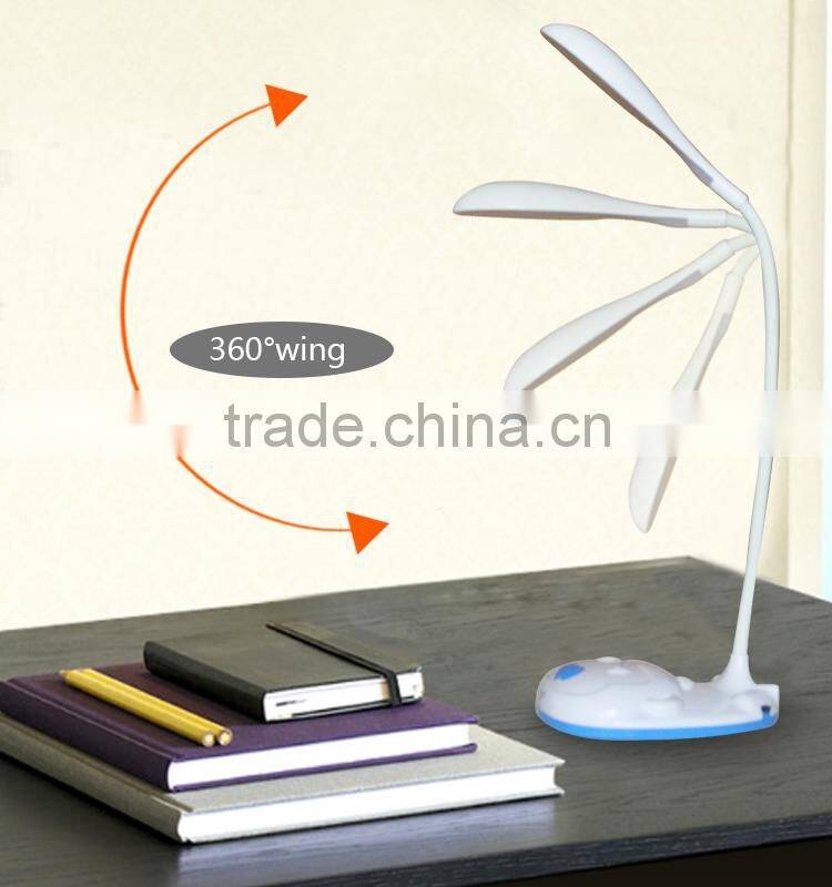 2016 new children led rechargeable table lamp