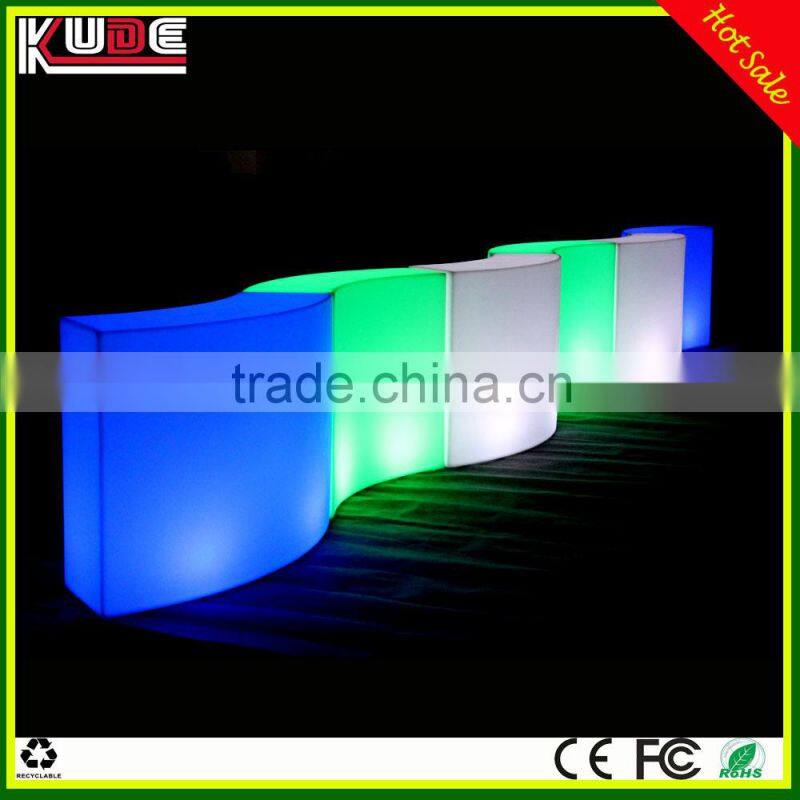 used commercial bar sale/Illuminated led Bar Counter