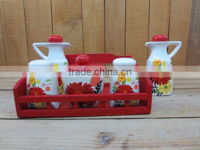 cosmos decal ceramic 4pcs complete bathroom accessories