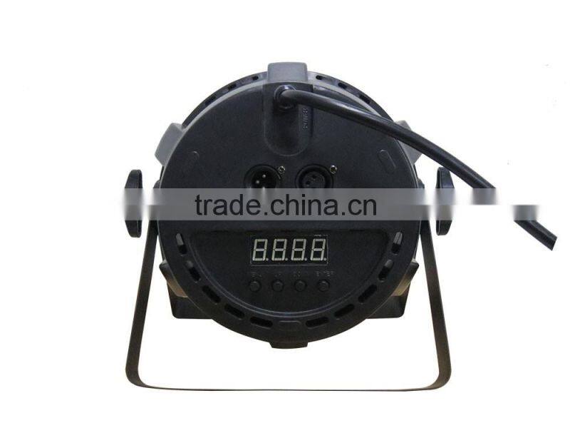 2016 new design 54x3w rgbw led mini flat par can light