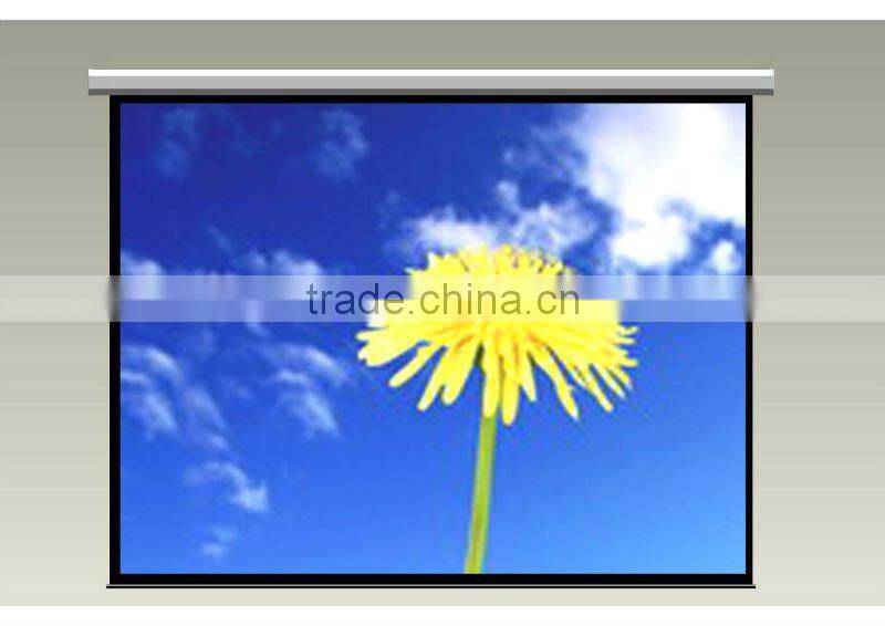 Electric Projector Screen/Motorised Projection Screen with Remote Control