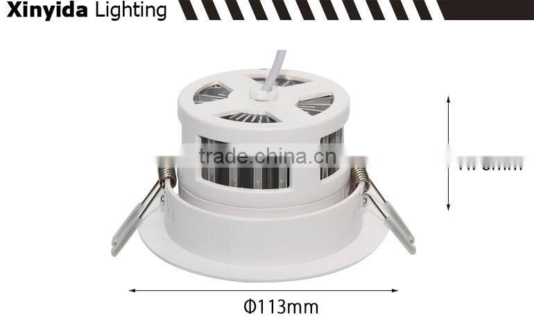 Using conjoined lens, more beautiful 3w spot led recessed ceiling