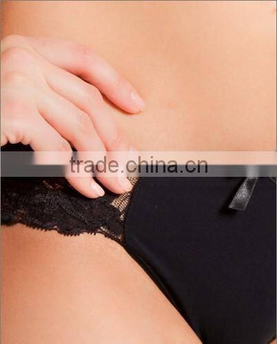 new style sexy yong lady black padded pretty lace bra