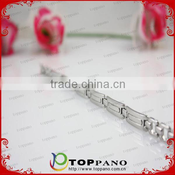 new fashion modern leisure energy stainless steel bracelet for wholesale
