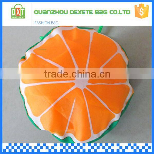 High quality foldable printed lovely ployester tote foldable shopping bag