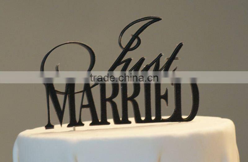 Factory Supply OEM Quality personalised wedding cake toppers from direct manufacturer