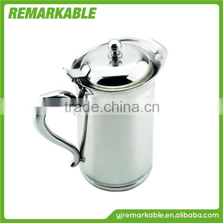 ZFH-0008 Characteristic European and American style Duck tongue type Double-deck Stainless steel kettle