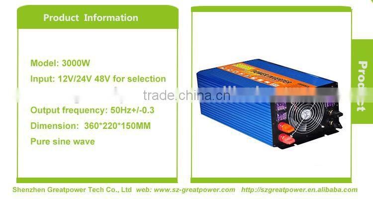 DC 48V 800W pure sine wave inverter power high reliability long life