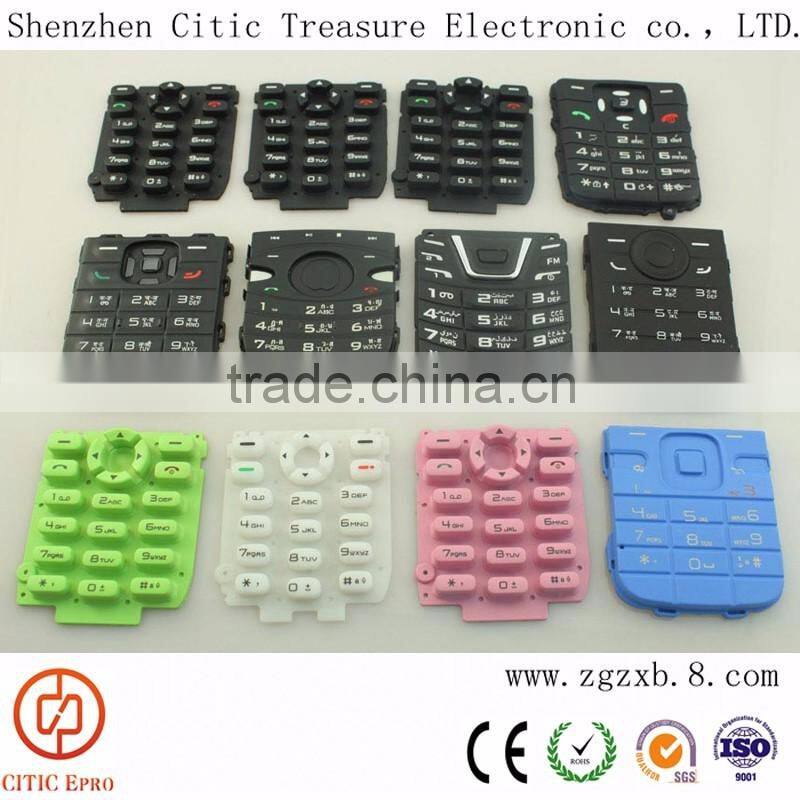 Custom Computer Keys Standard Car Remote Control Silicone Key Rubber Keypad