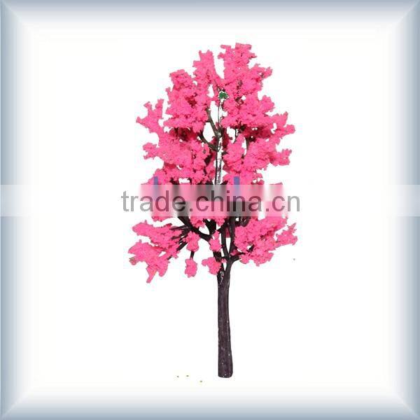 Colorful 3D decorated live christmas trees,CT007-19,model tree for layout,good quality model tree,decorative model tree