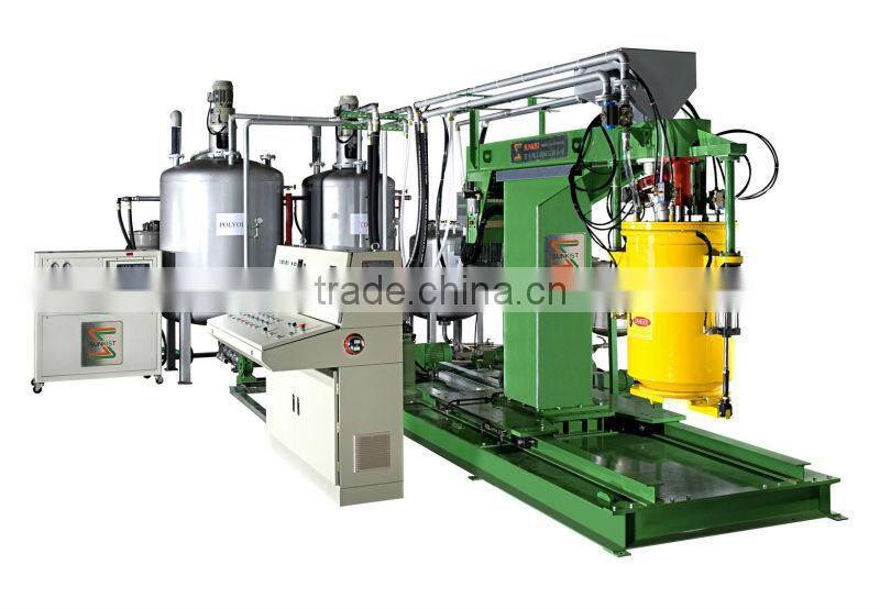 leading batch polyurethane foam block mattress making machine (SA-1BM)