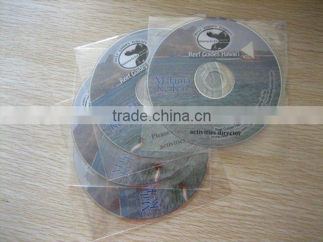 Music CD Replication with printing and plastic sleeve