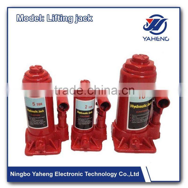 2-10T Hydraulic Bottle Jack/vertical hydraulic jack HB14 sensitive scale Car jack worm screw portable electric car Jack