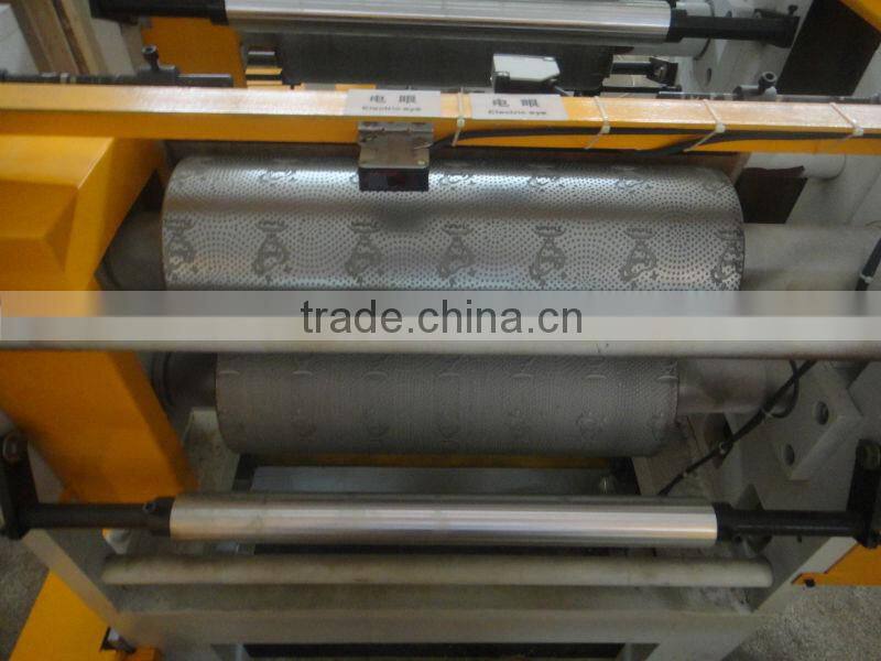 Automatic and fashionable patterns PLC control mini paper making machine