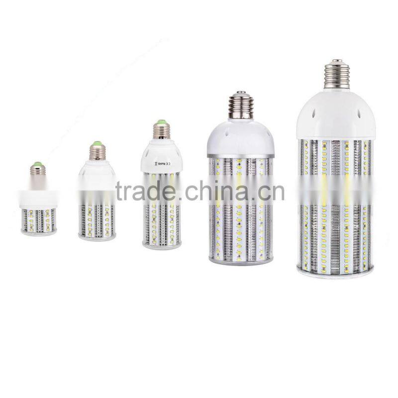 recharg bulb 12w e27 led corn lamp Aluminum+Glass cover ul