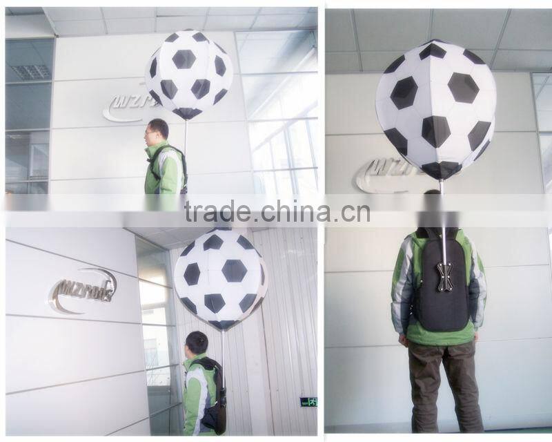China Patent Combination Walking Backpack Billboard Flag Banner