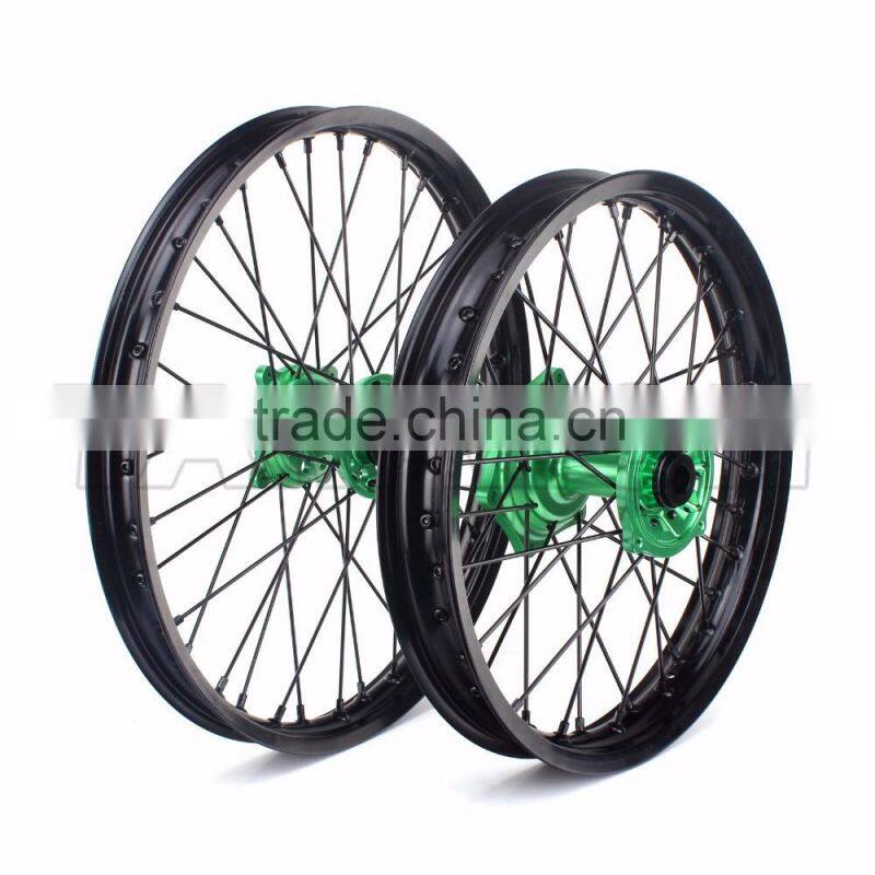 TARAZON brand high strength spoke wheels suit for kawasaki dirtbike
