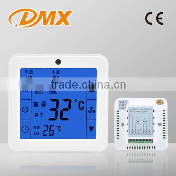 LCD Touch Screen Thermostat For Central Air Conditioning