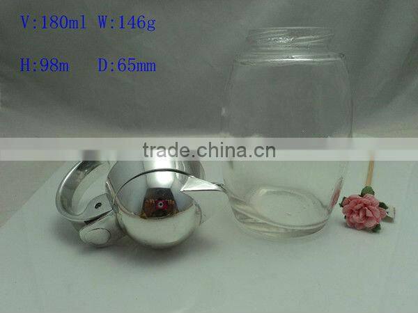 180ml glass oil dispenser