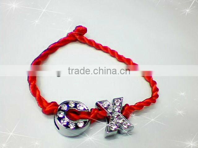 DIY braided nylon cord bracelet(ZCB1037)