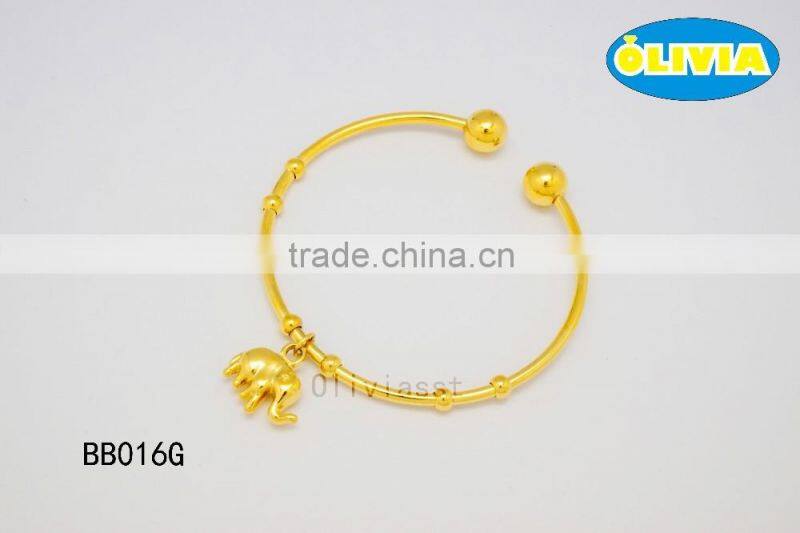 Olivia Jewelry Fashion Stainless Steel Cross Cuff Bracelet ,Women Gold Design Open Cuff Bracelet