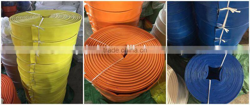 Large diameter and high pressure Agriculture water lay flat hose reel 12inch