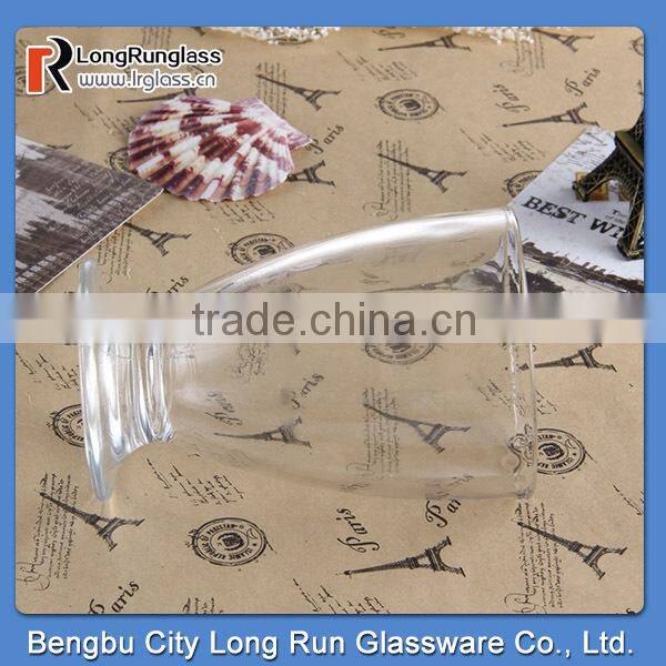 LongRun 258ml clear transparent glass red wine galss mug drinking coffee glass cup wholesale