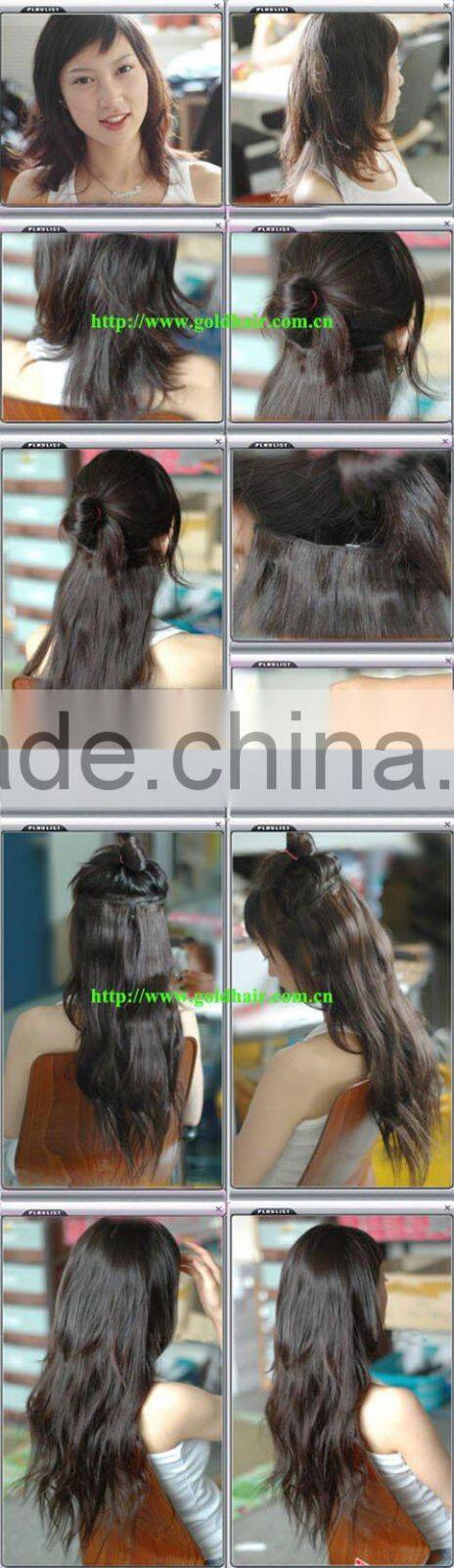 Clips In Hair / Clips On Human Hair Extensions / Clip-in