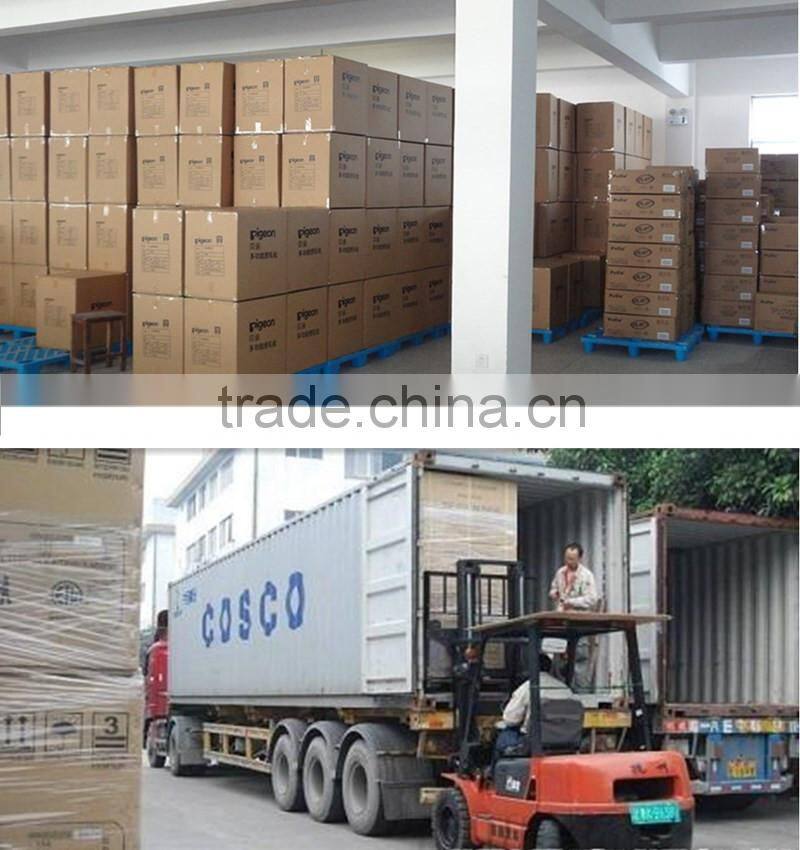 White kraft paper take away food packaging bag