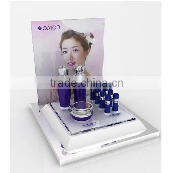 acrylic/plexiglass perfume case/display stand