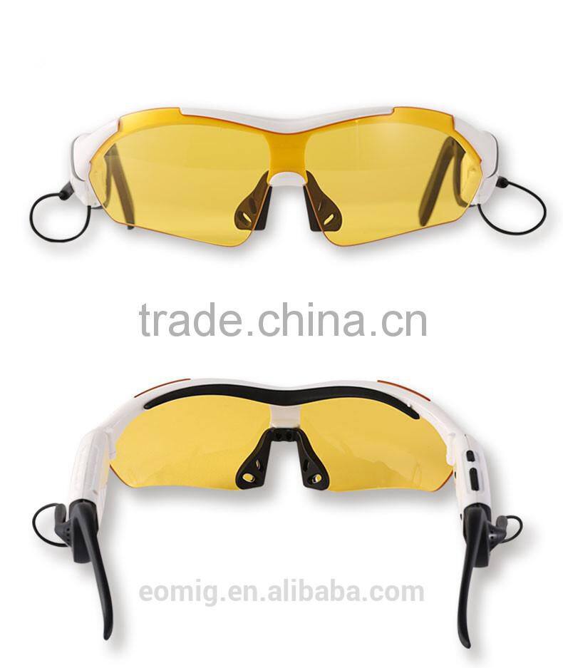 AOEOM 3 interchangeable lenses sunglass phone with bluetooth