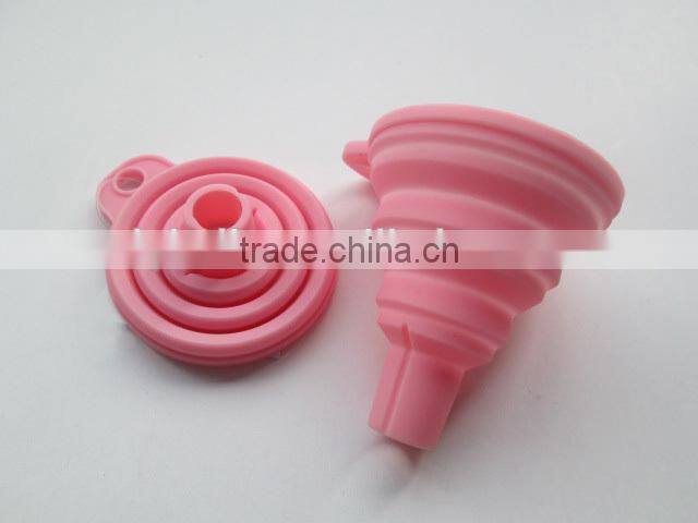 collapsible silicone oil funnel liquid funnel