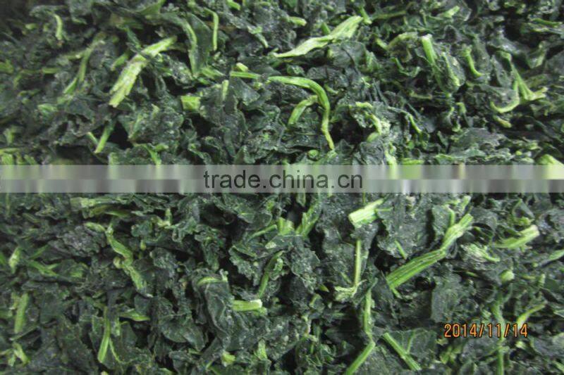 IQF chopped spinach cuts