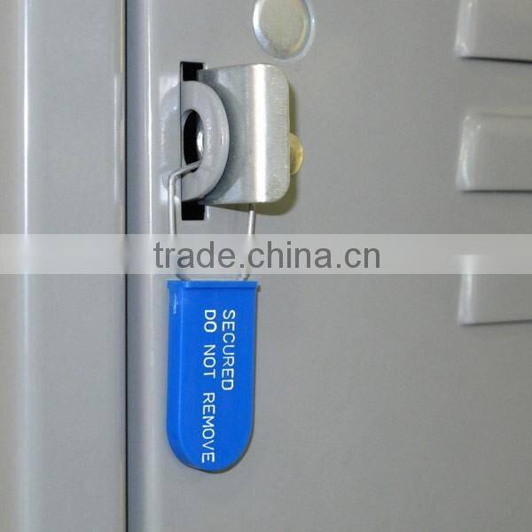 plastic padlock security seals, plastic padlock seals, padlock lables,