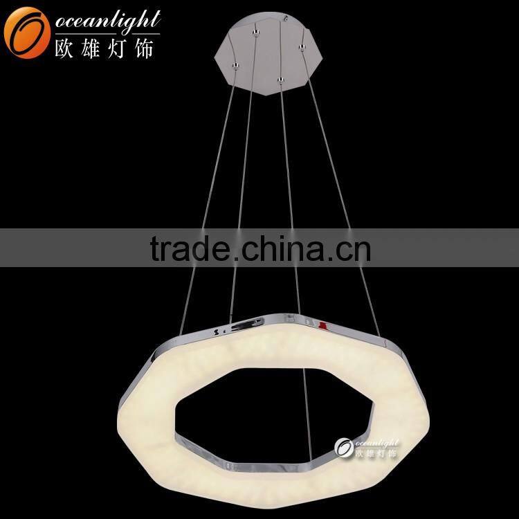 Circle Hexagon Lights Pendant Lustre Acrylic Pendant Lamp OXD7007-L