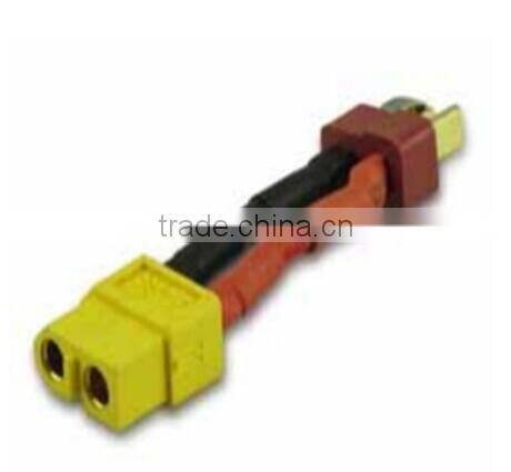 XT60 plug connector adapter to Tamiya / Traxxas / EC3 / T plug