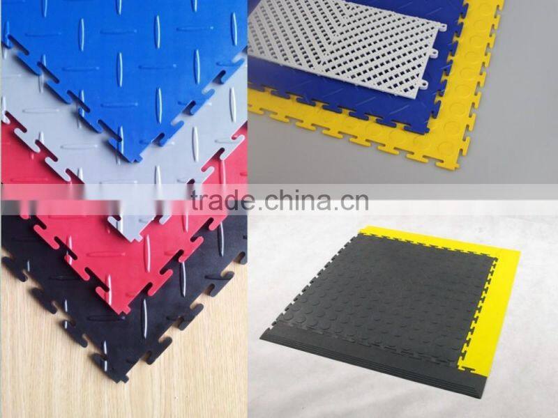 Interlocking PVC garage interlocking floor tiles