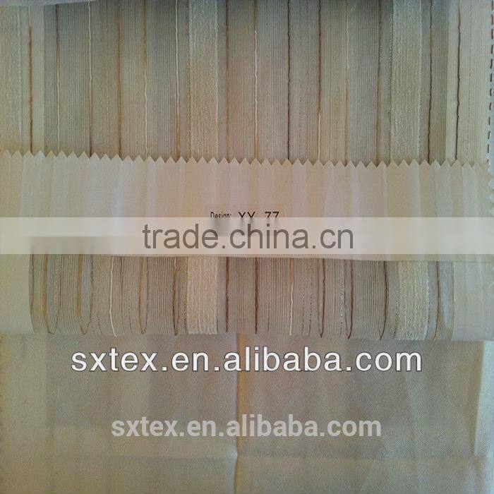Newest Design 10 years experience luxury fabric curtain raw material