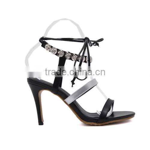 2016 fashion sexy party sandals nice high heel sandals summer women shoes PL1702