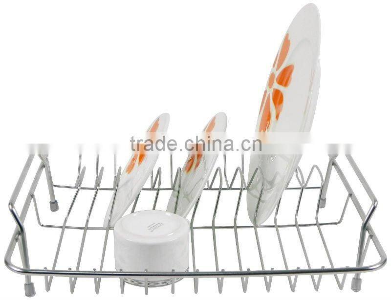 kitchen stainless steel dish drainer