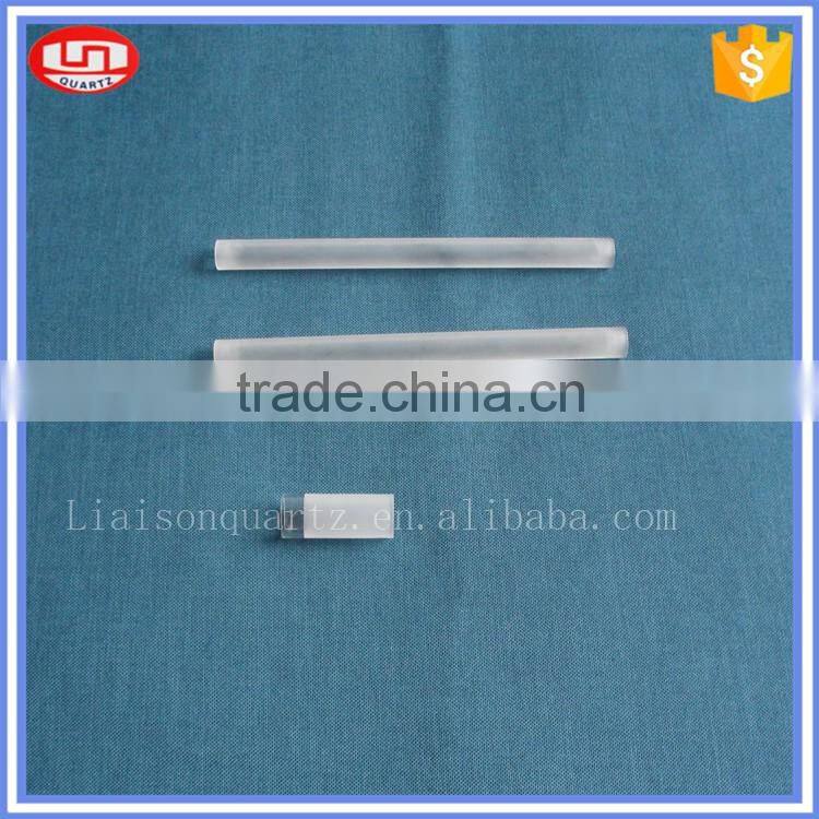 Hollow milky quartz glass tube from Lianyungang