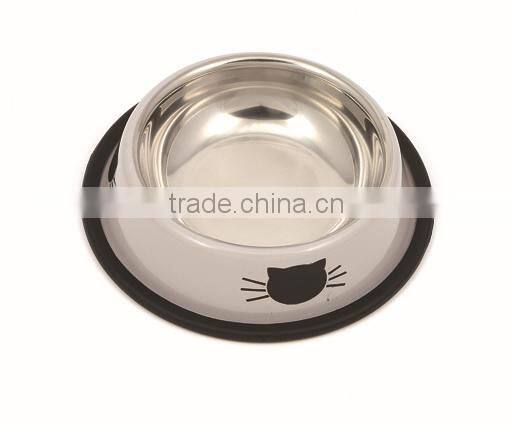 ZML5073S portable food for pet pet products stainless steel pet bowl