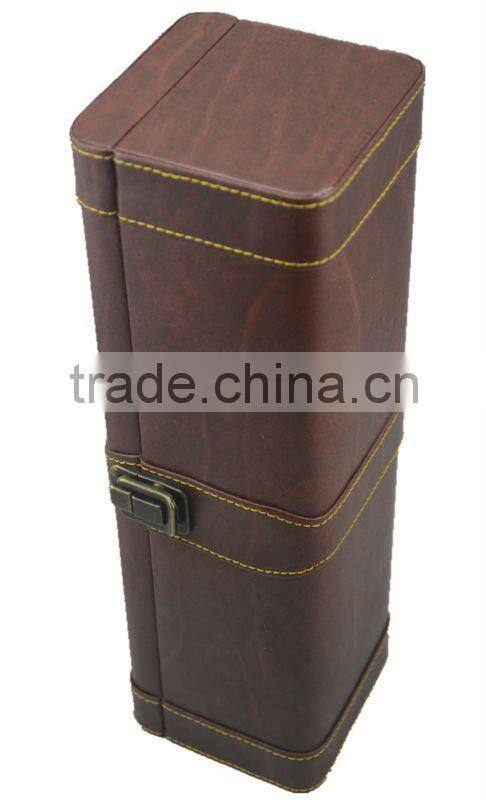 PU wine box,wine box in leather
