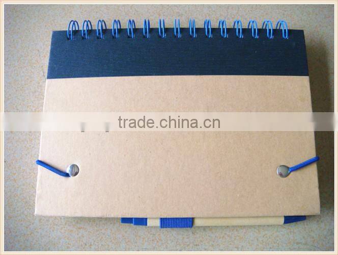 notebook with elastic closure,Notebook with elastic strap