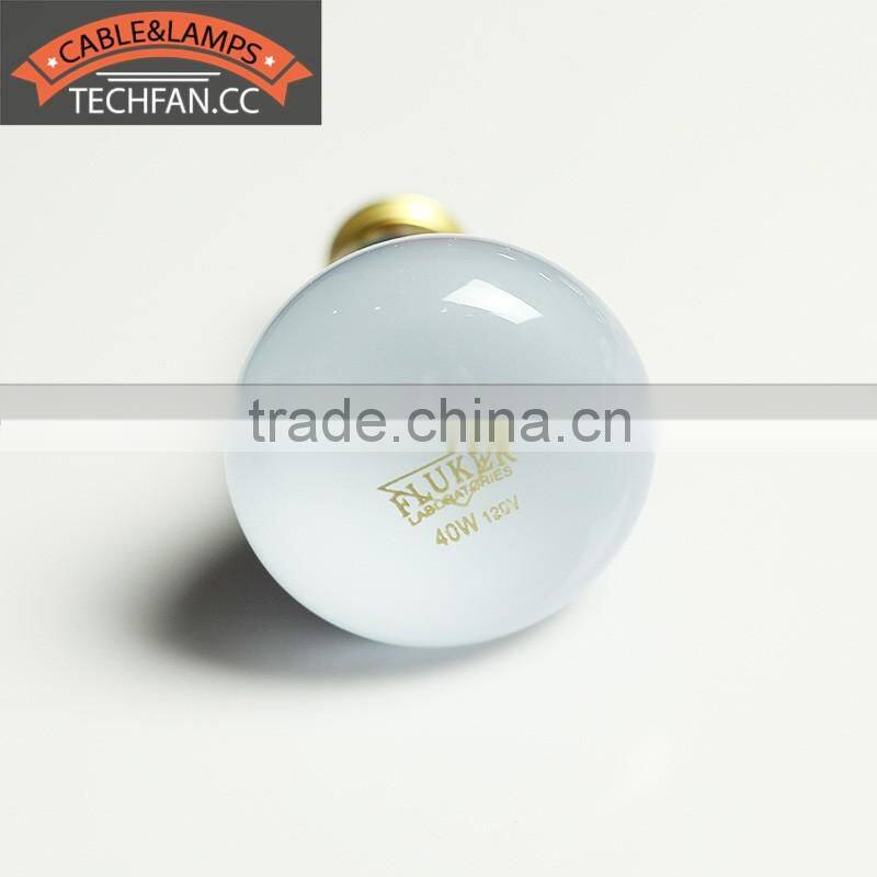 R63 vivarium heating lamp E26 E27 frosted/red/black/white/neodymium material 110V-230V 40W 60W