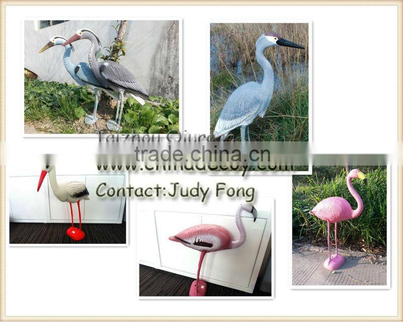14inch plastic simulation duck for garden decoration