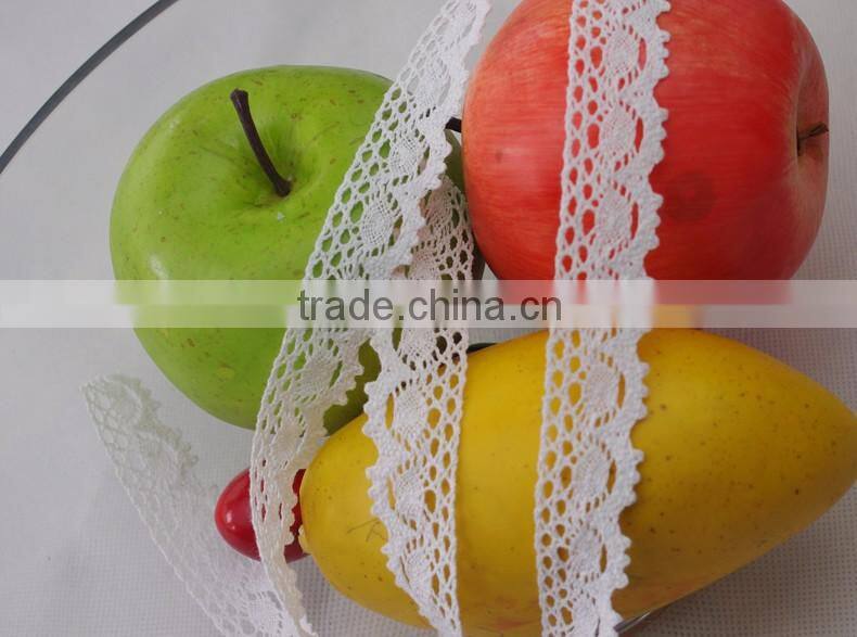 2016 african guipure Cotton ribbon trims crochet accessories lace 200204