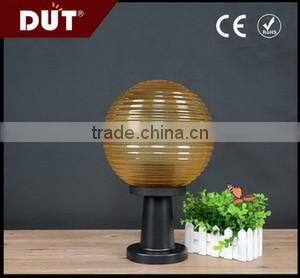 2016 hot sale easy-assembling outdoor acrylic plastic ball light cover