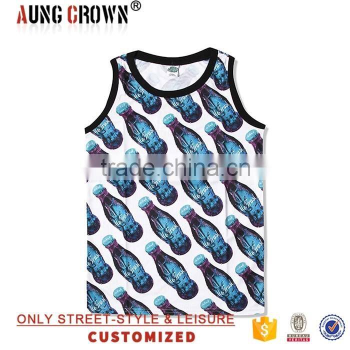 2016 Wholesale Bulk Sport Tank Top For Men